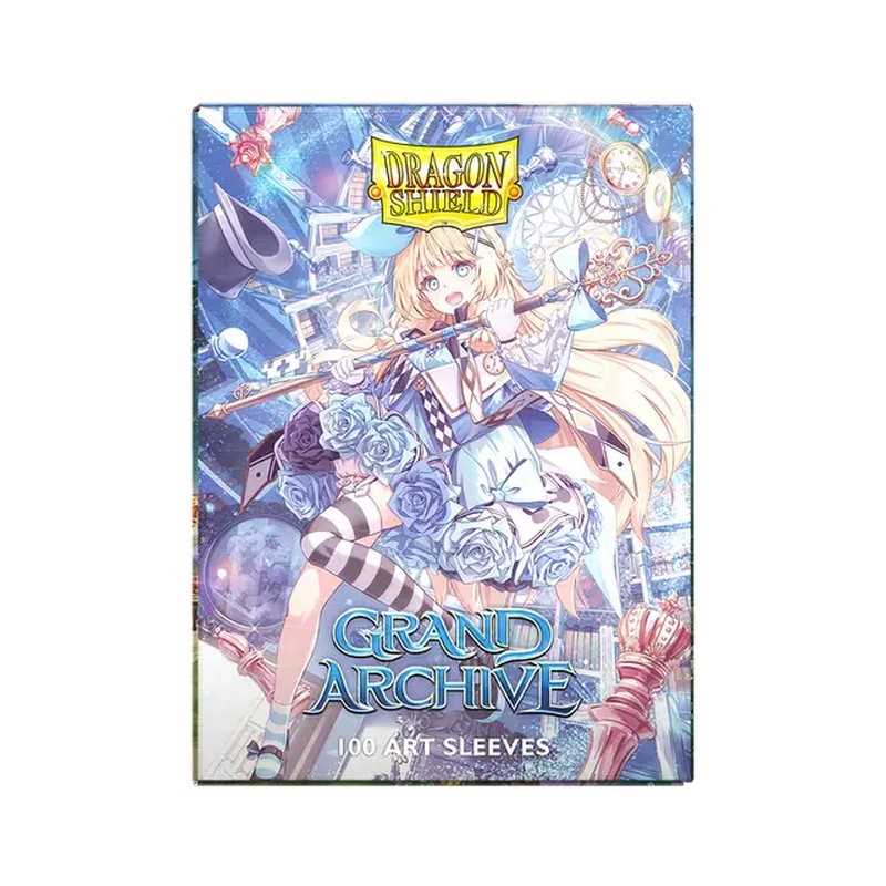 UNIT Matte Art Standard Sleeves Grand Archive Alice Golden Queen 100 ct Gaming Accessory by Arcane Tinmen 3