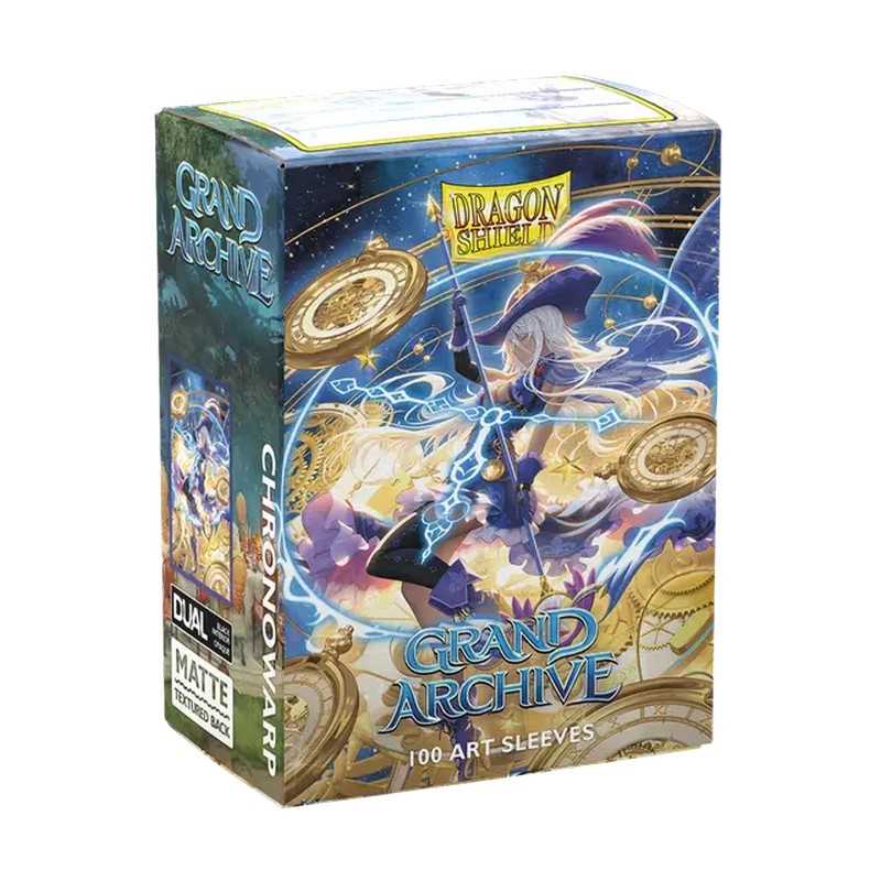 UNIT Matte Art Standard Sleeves Grand Archive Chronowarp 100 ct Gaming Accessory by Arcane Tinmen 1