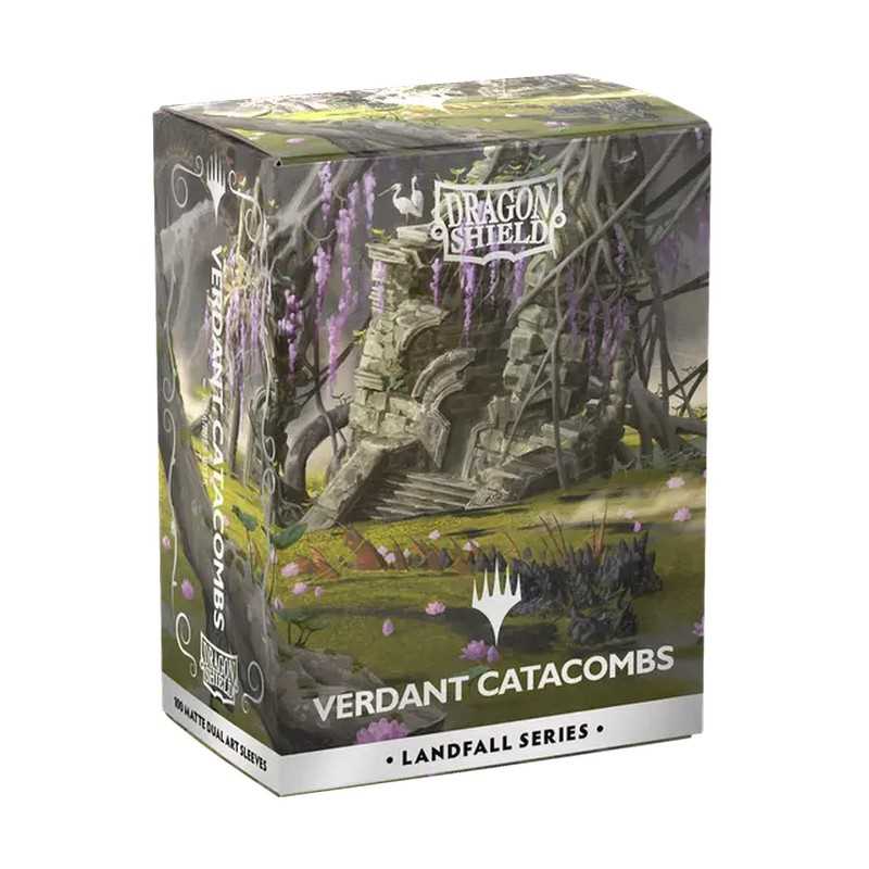 Dragon Shield Magic: The Gathering Matte Dual Art Sleeves: Landfall Series - Verdant Catacomb (100ct.) 1