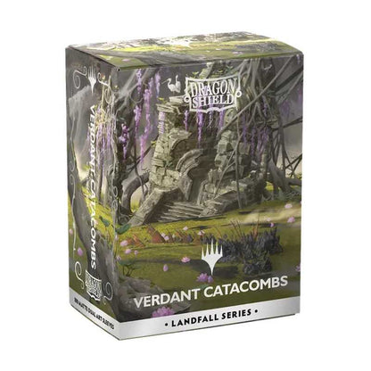 Dragon Shield Magic: The Gathering Matte Dual Art Sleeves: Landfall Series - Verdant Catacomb (100ct.) 1