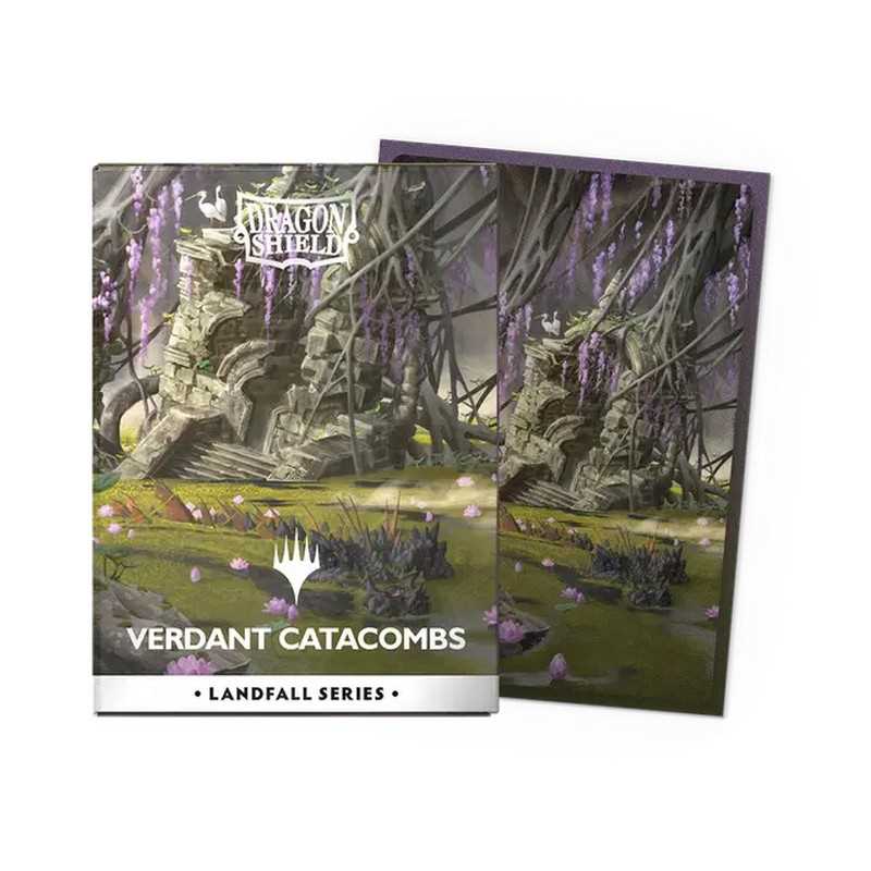 Dragon Shield Magic: The Gathering Matte Dual Art Sleeves: Landfall Series - Verdant Catacomb (100ct.) 2