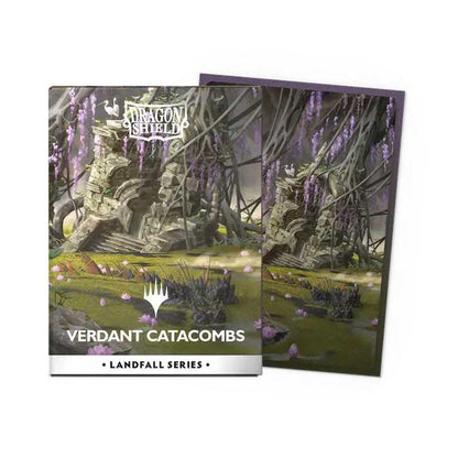 Dragon Shield Magic: The Gathering Matte Dual Art Sleeves: Landfall Series - Verdant Catacomb (100ct.) 2