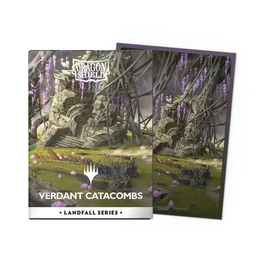 Dragon Shield Magic: The Gathering Matte Dual Art Sleeves: Landfall Series - Verdant Catacomb (100ct.) 2