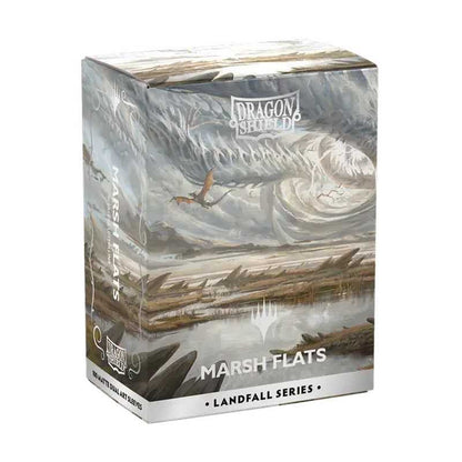 Dragon Shield Magic: The Gathering Matte Dual Art Sleeves: Landfall Series - Marsh Flats (100ct.) 1