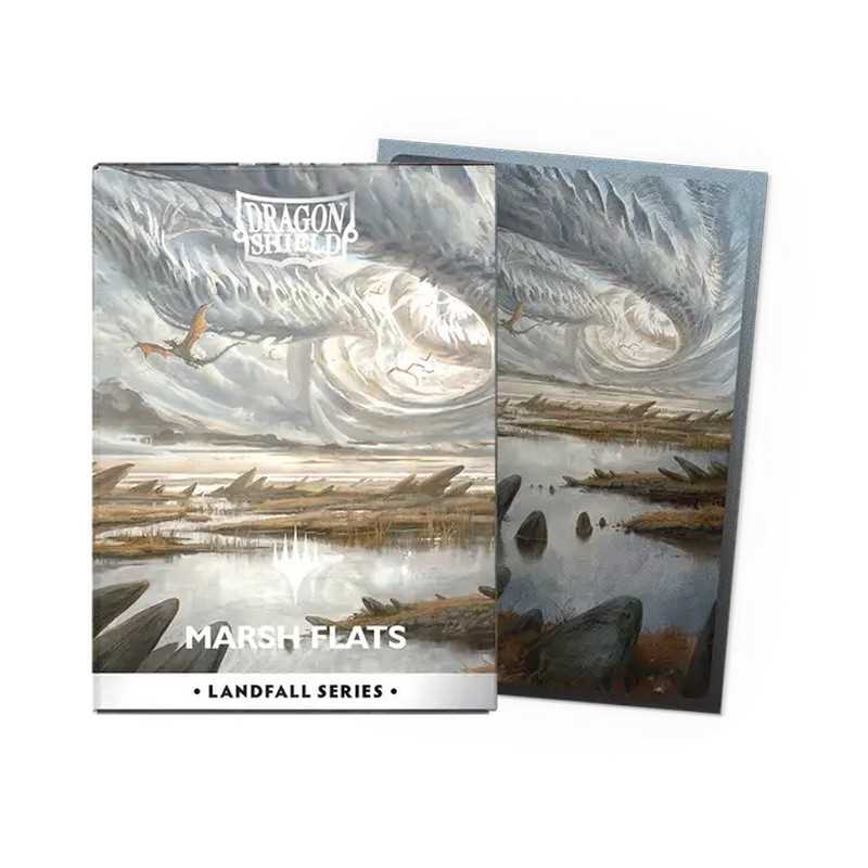Dragon Shield Magic: The Gathering Matte Dual Art Sleeves: Landfall Series - Marsh Flats (100ct.) 2