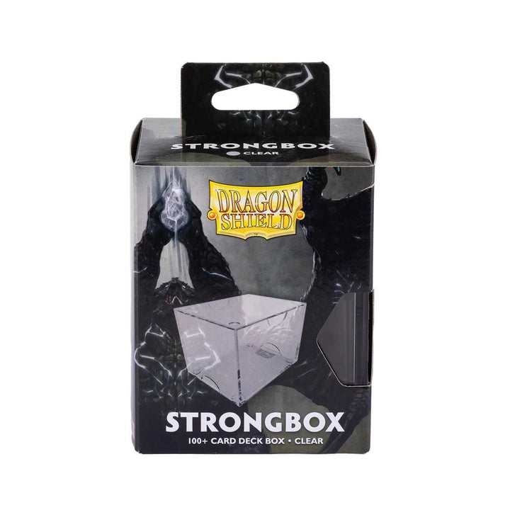 UNIT Dragon Shield Strongbox 100 Card Deck Box Clear Gaming Accessory by Arcane Tinmen 1