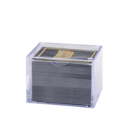 UNIT Dragon Shield Strongbox 100 Card Deck Box Clear Gaming Accessory by Arcane Tinmen 5