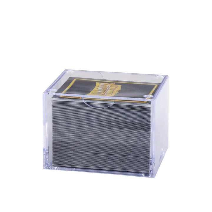 UNIT Dragon Shield Strongbox 100 Card Deck Box Clear Gaming Accessory by Arcane Tinmen 5