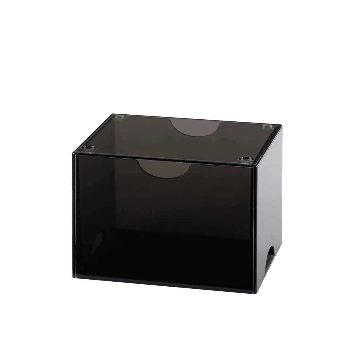 UNIT Dragon Shield Strongbox 100 Card Deck Box Clear Black Gaming Accessory by Arcane Tinmen 2