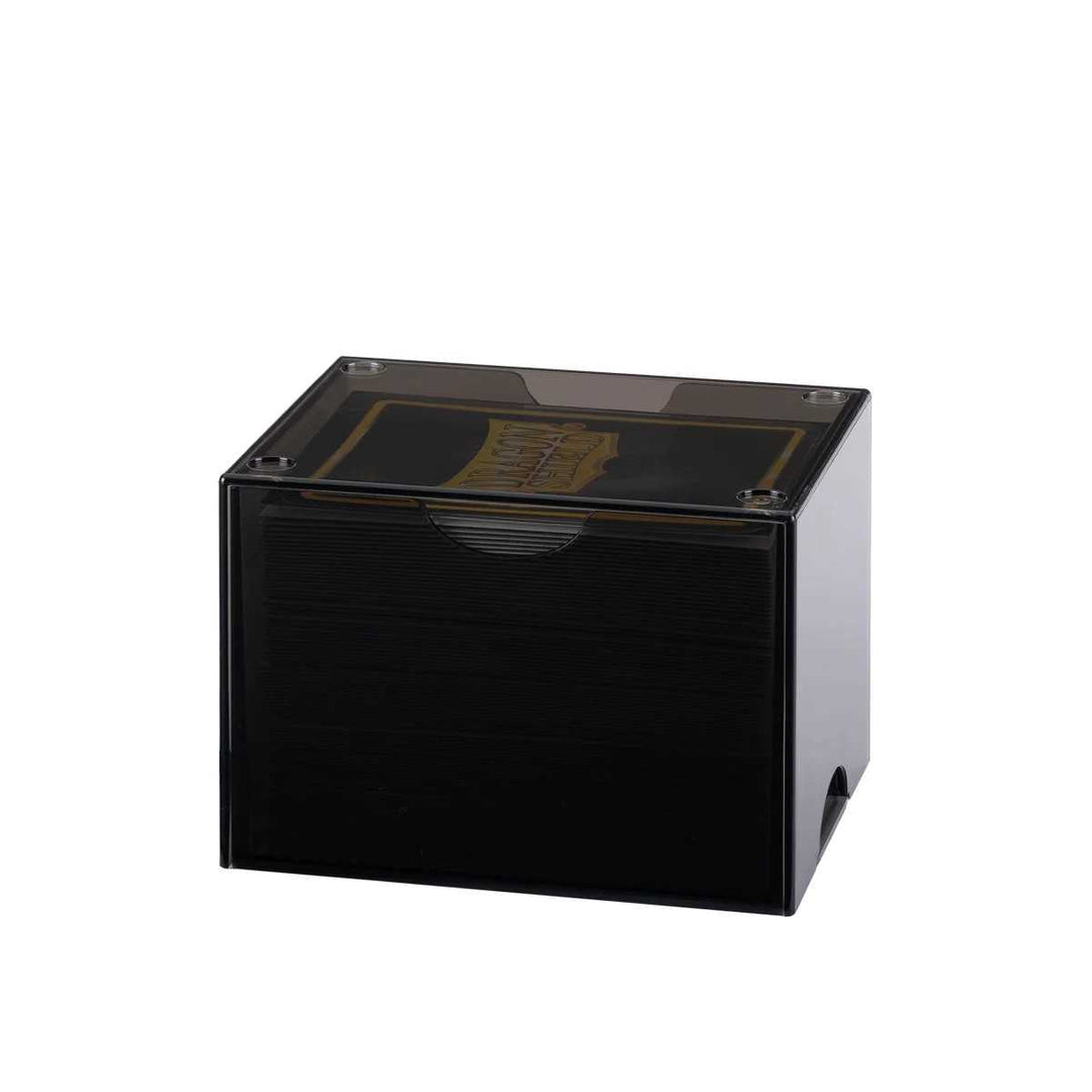 UNIT Dragon Shield Strongbox 100 Card Deck Box Clear Black Gaming Accessory by Arcane Tinmen 5