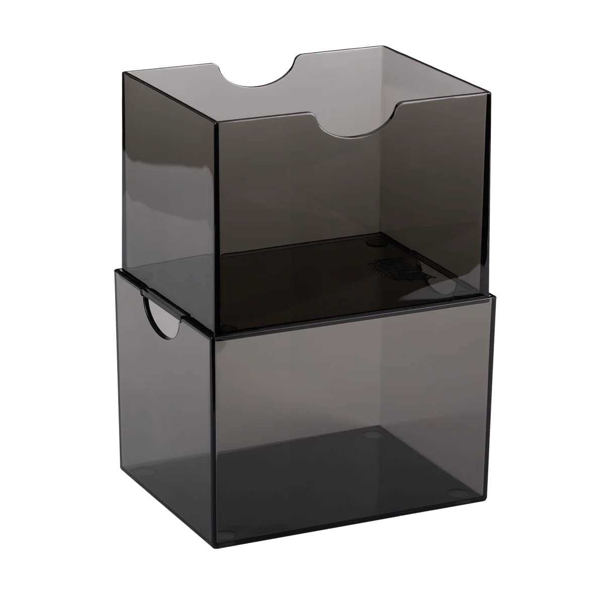 UNIT Dragon Shield Strongbox 100 Card Deck Box Clear Black Gaming Accessory by Arcane Tinmen 6