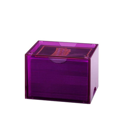 UNIT Dragon Shield Strongbox 100 Card Deck Box Clear Purple Gaming Accessory by Arcane Tinmen 4