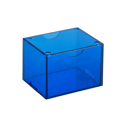 UNIT Dragon Shield Strongbox 100 Card Deck Box Clear Blue Gaming Accessory by Arcane Tinmen 4