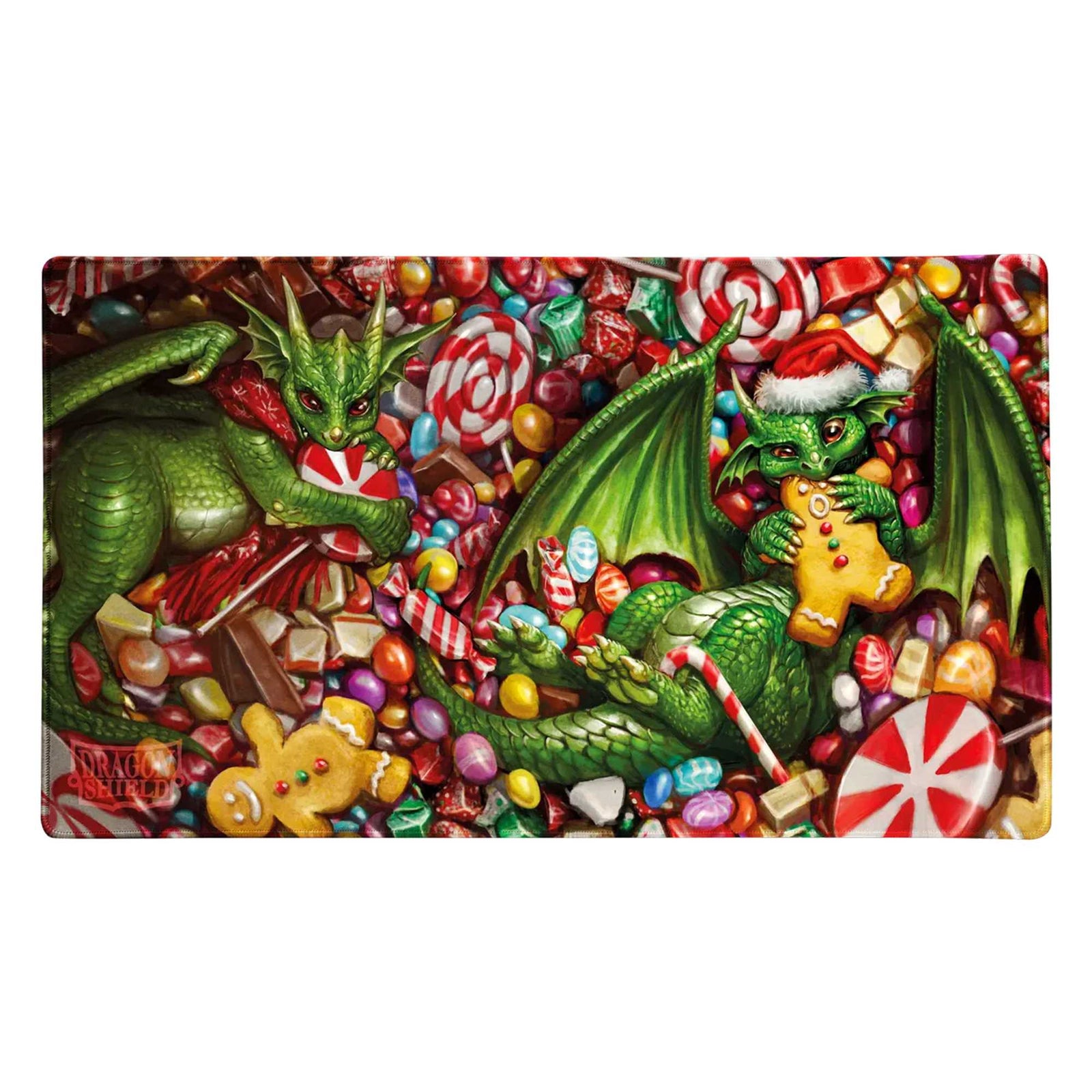 Dragon Shield Christmas Dragon 2024 Playmat + Tube 1