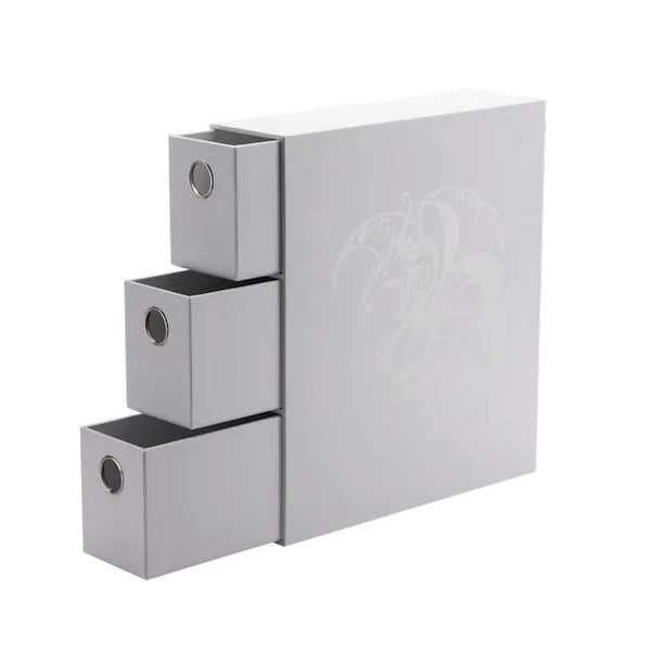 Dragon Shield Fortress Card Drawers - White 1