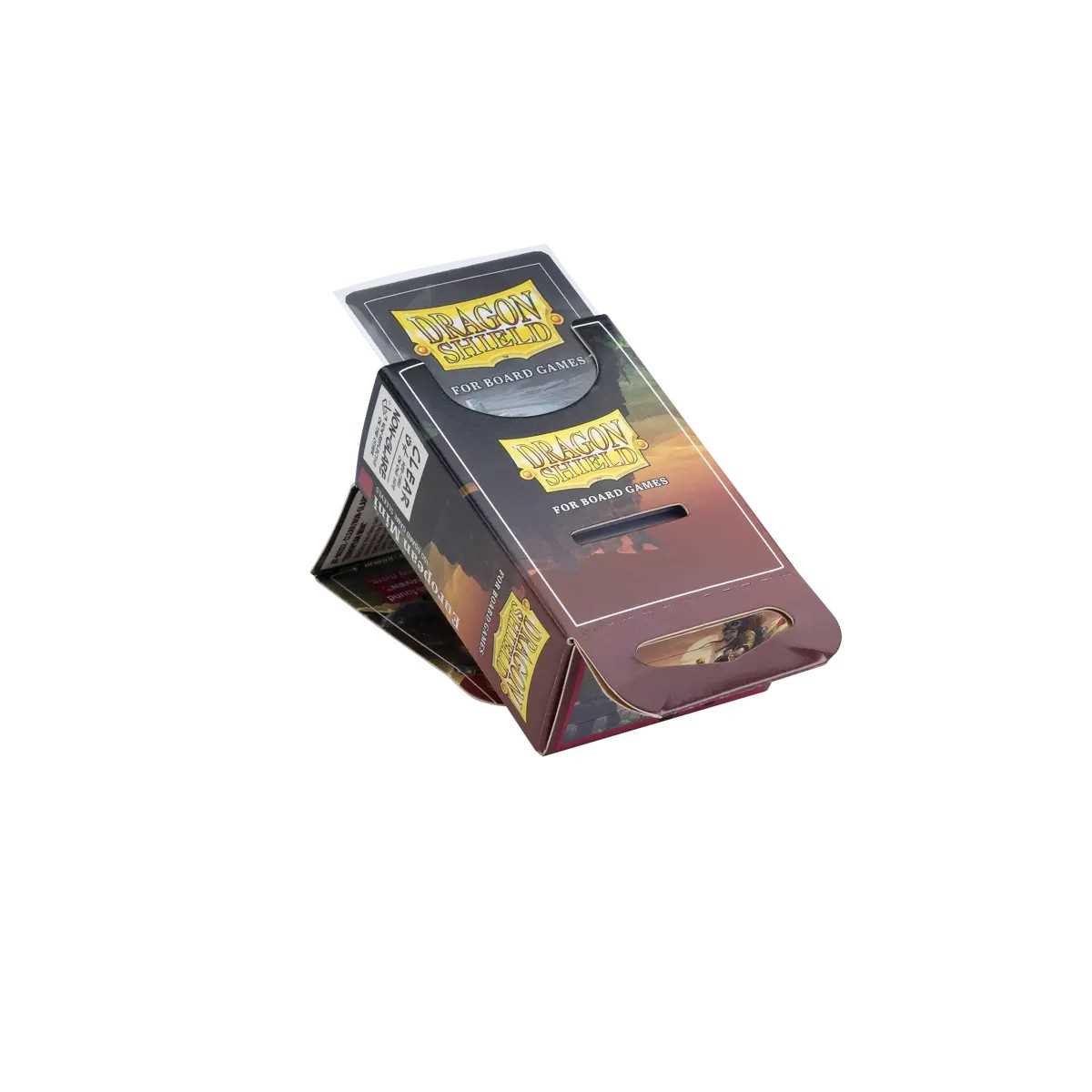 UNIT Dragon Shield 100 Clear Non Glare Board Game Sleeves European Mini Gaming Accessory by Arcane Tinmen 4