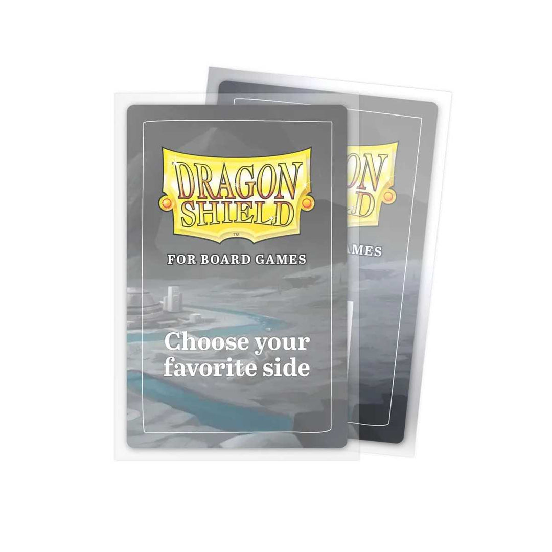 UNIT Dragon Shield 100 Clear Non Glare Board Game Sleeves European Standard Gaming Accessory by Arcane Tinmen 2