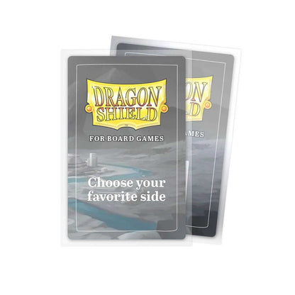 UNIT Dragon Shield 100 Clear Non Glare Board Game Sleeves European Standard Gaming Accessory by Arcane Tinmen 2