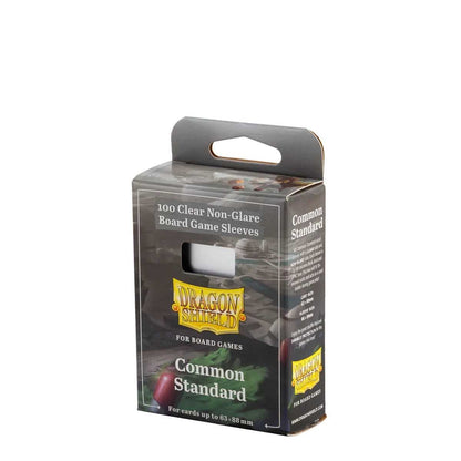 UNIT Dragon Shield 100 Clear Non Glare Board Game Sleeves Common Standard Gaming Accessory by Arcane Tinmen 1