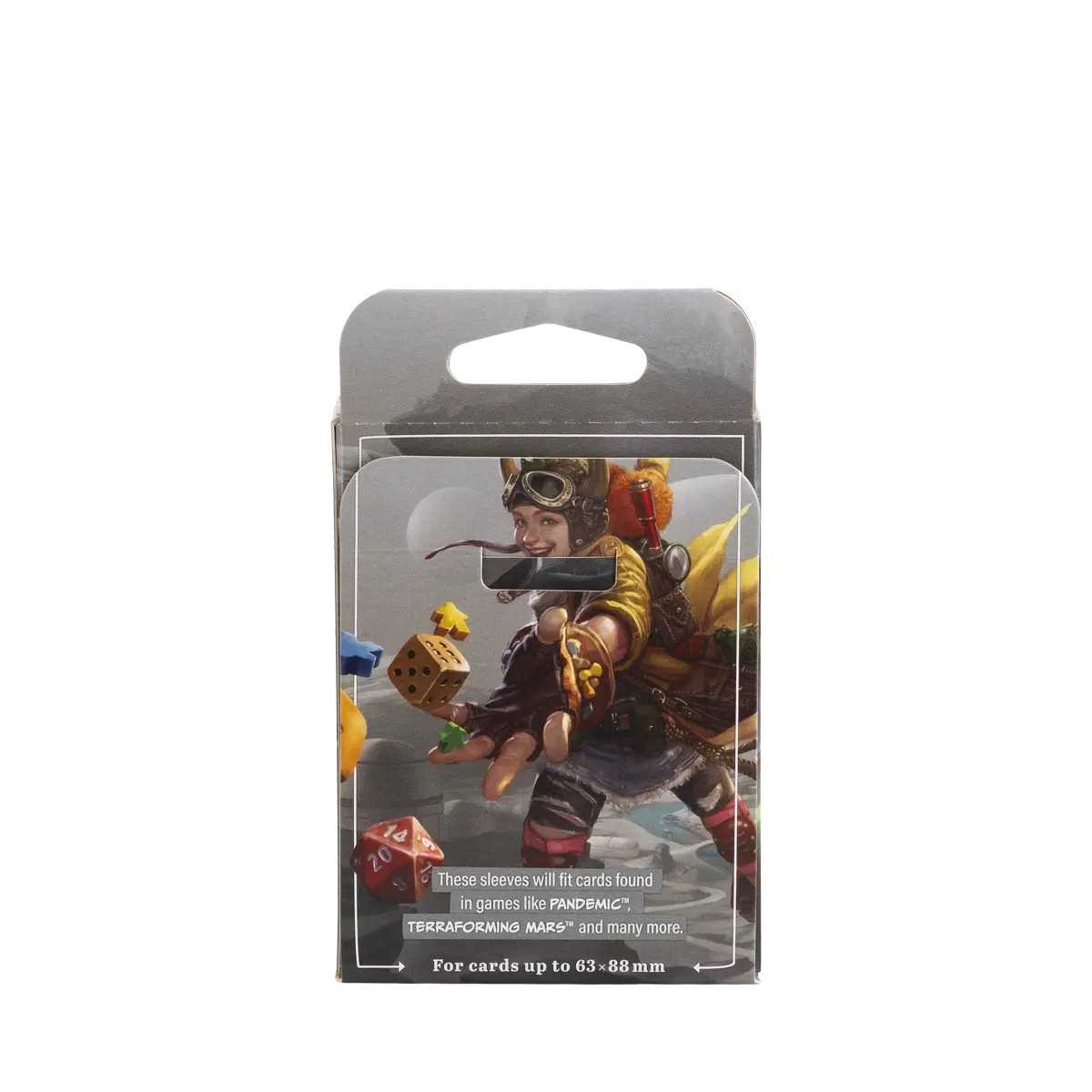 UNIT Dragon Shield 100 Clear Non Glare Board Game Sleeves Common Standard Gaming Accessory by Arcane Tinmen 5