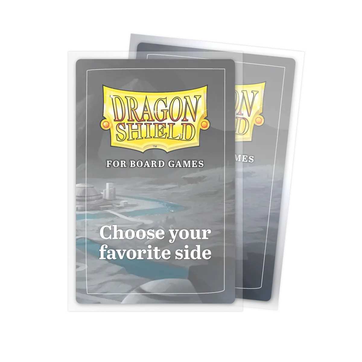 Dragon Shield 100 Clear Non-Glare Board Game Sleeves - Extra Large 2