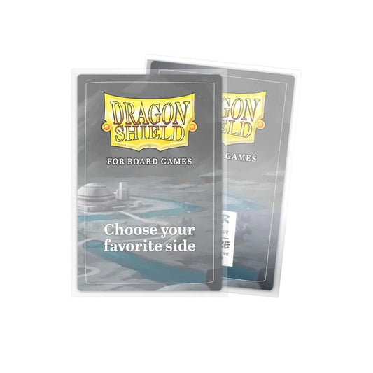 UNIT Dragon Shield 100 Clear Non Glare Board Game Sleeves Oversize Gaming Accessory by Arcane Tinmen 2