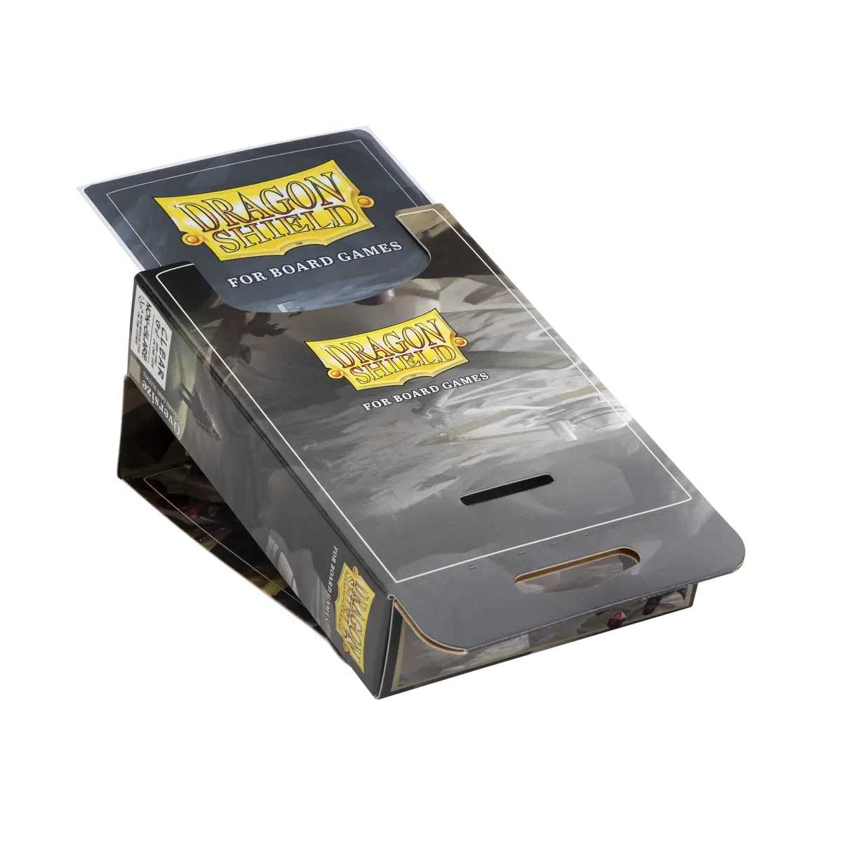 UNIT Dragon Shield 100 Clear Non Glare Board Game Sleeves Oversize Gaming Accessory by Arcane Tinmen 4