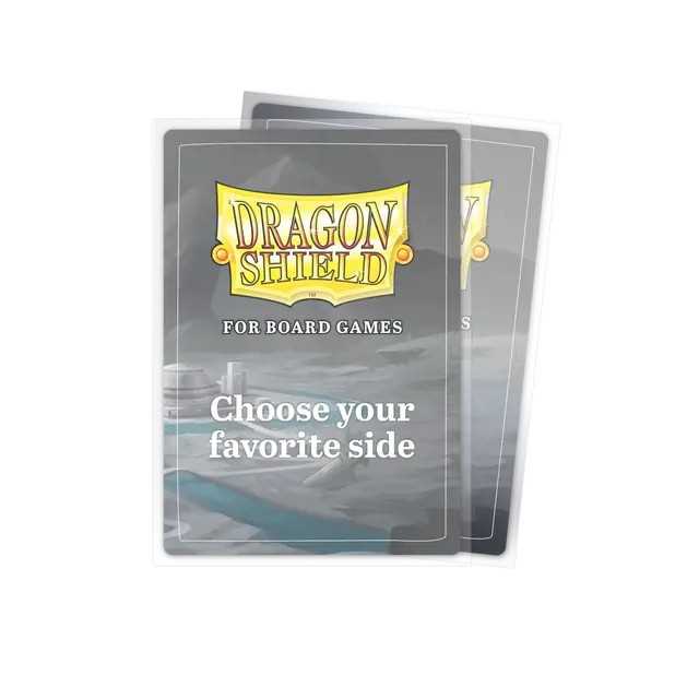 UNIT Dragon Shield 100 Clear Non Glare Board Game Sleeves Grand Standard Gaming Accessory by Arcane Tinmen 2