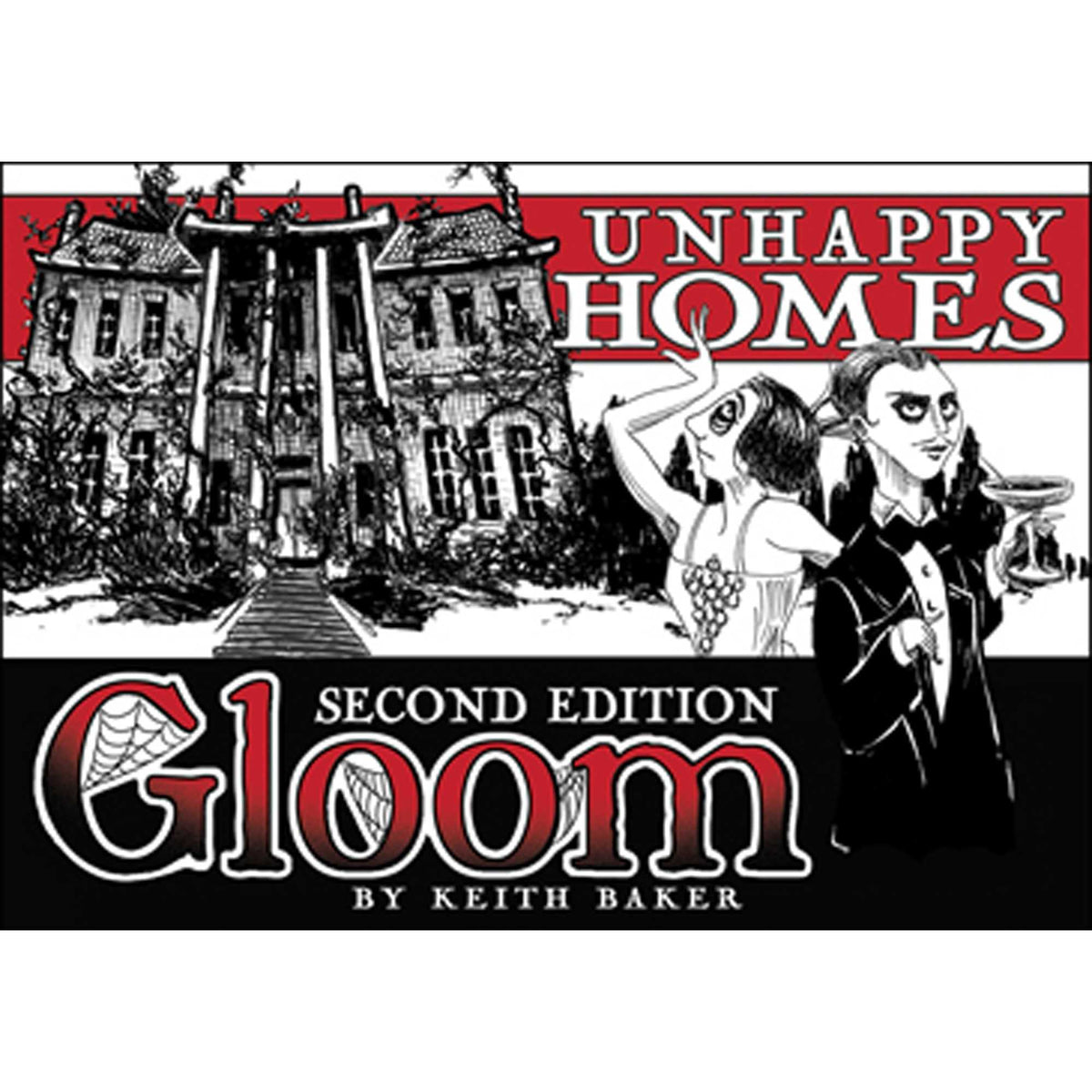 Gloom Unhappy Homes Second Edition Board Game by Atlas Games 1