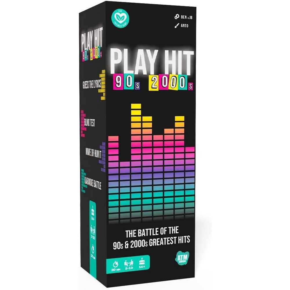 Play Hit Music Party Card Game