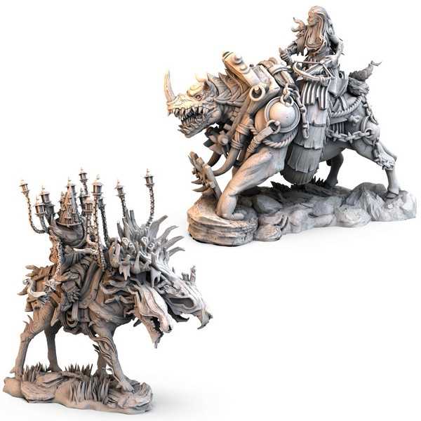 Tainted Grail: Kings of Ruin - Mounted Heroes 4