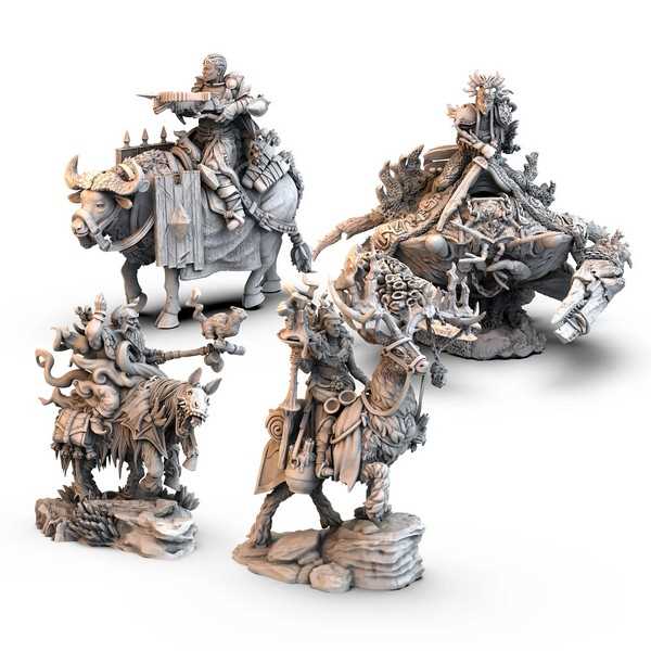 Tainted Grail: Kings of Ruin - Mounted Heroes 5