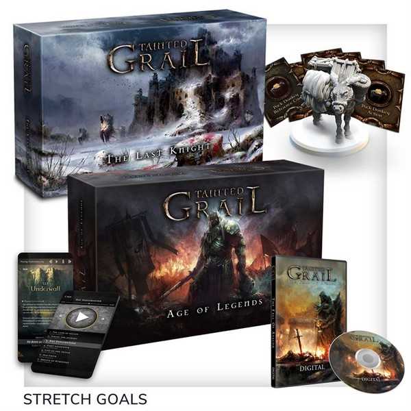 Tainted Grail: Stretch Goals