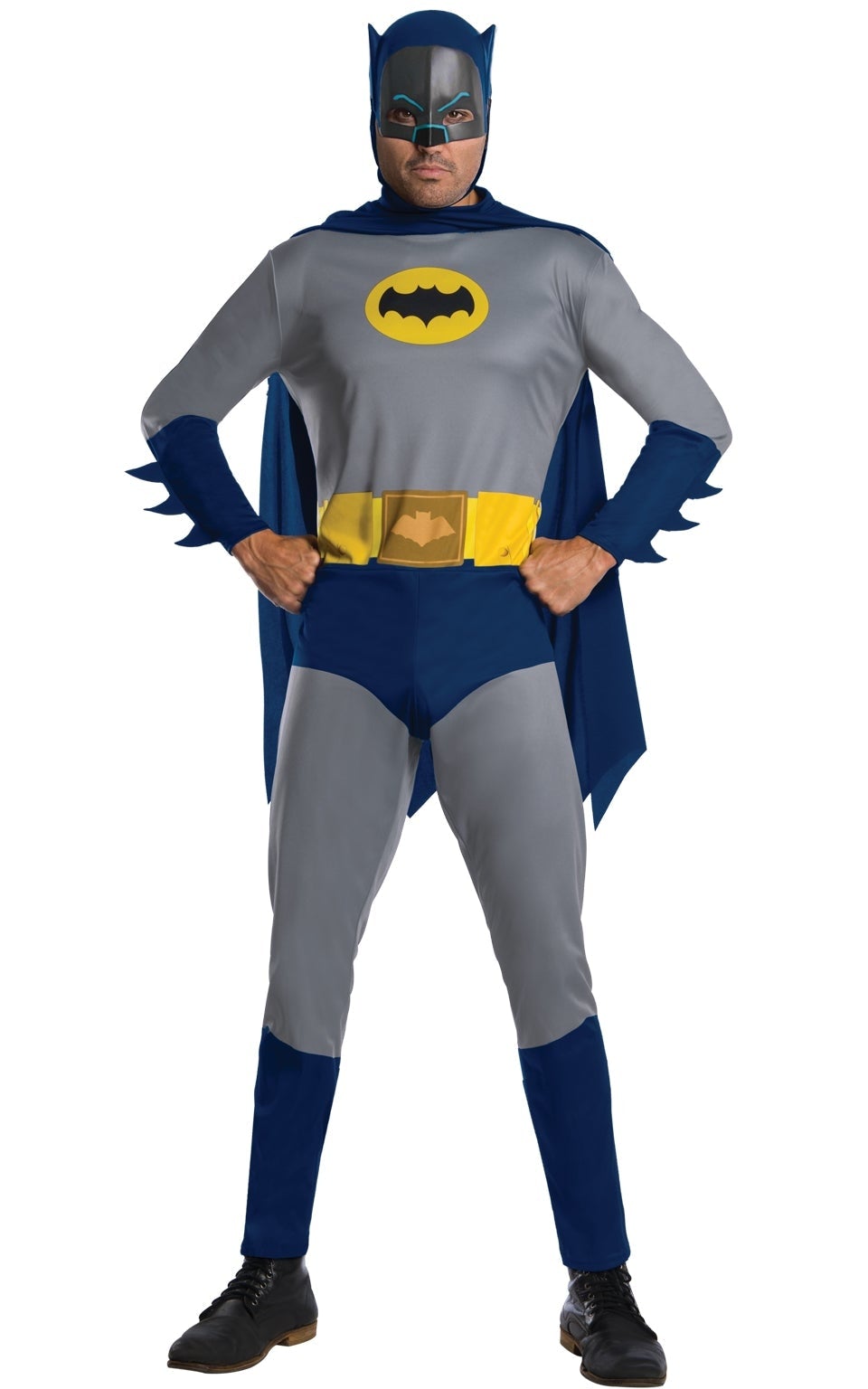 Adam West Batman Costume 1966 Classic TV Super Hero Suit 1