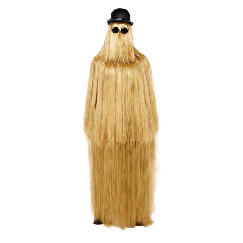 Addams Family Cousin ITT Costume Adult Brown Onesie 1