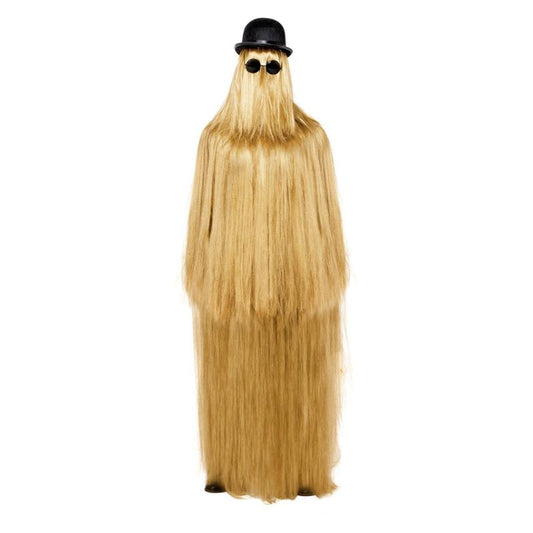 Addams Family Cousin ITT Costume Adult Brown Onesie 1