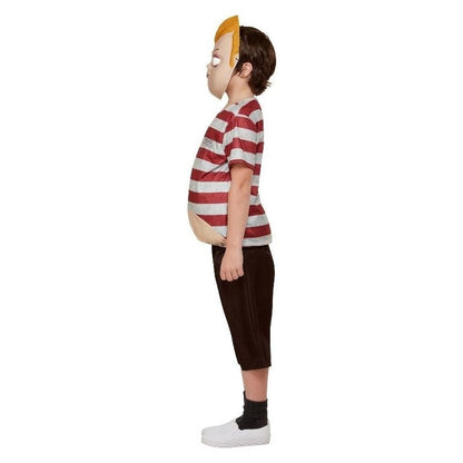 Addams Family Pugsley Costume Burgundy 3
