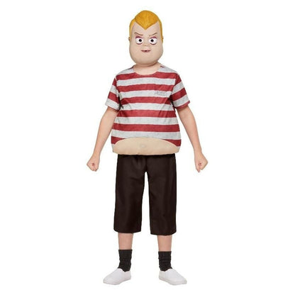 Addams Family Pugsley Costume Burgundy 1