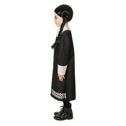 Addams Family Wednesday Costume Child Black 3