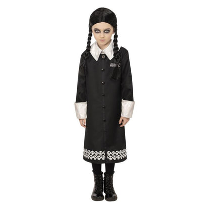 Addams Family Wednesday Costume Child Black 1
