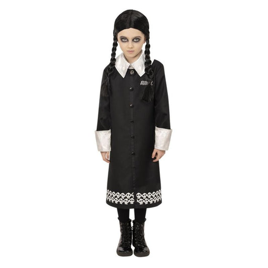 Addams Family Wednesday Costume Child Black 1