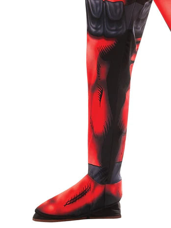 Adult Deadpool Costume Deluxe Marvel Mens Muscle Chest Jumpsuit 4