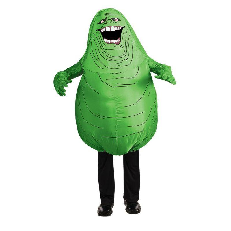 Adult Ghostbusters Green Slimer Inflatable Costume 1