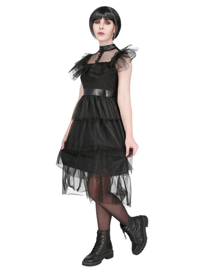 Adult Gothic Prom Costume 3