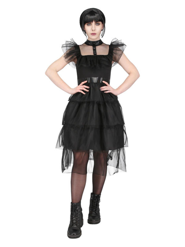 Adult Gothic Prom Costume 1