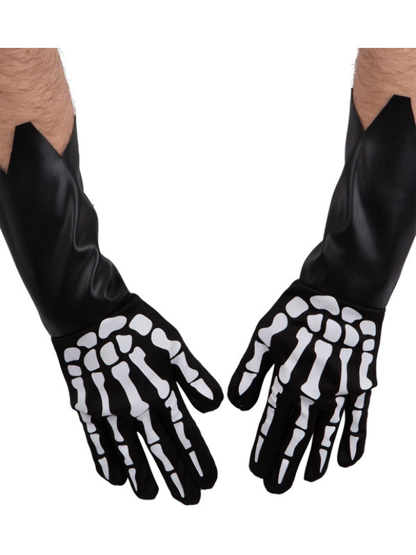 Adult Skeleton Gauntlet Gloves_1