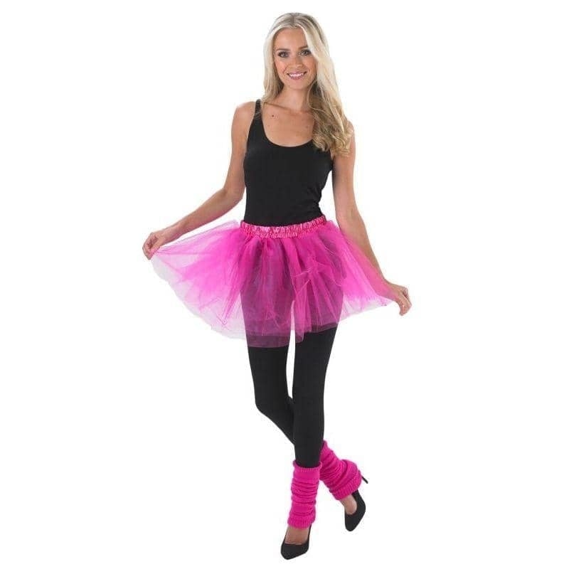Adults Tu Bright Fancy Dress Pink 1