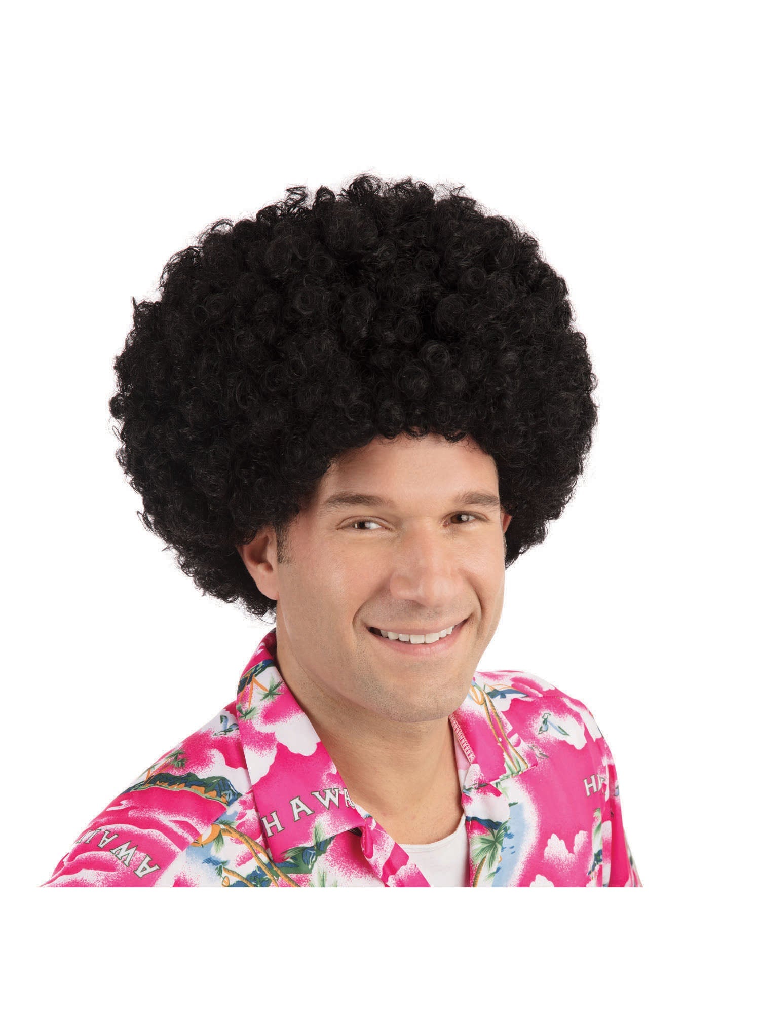 Afro Wig Black Jumbo Budget Disco Hair 1
