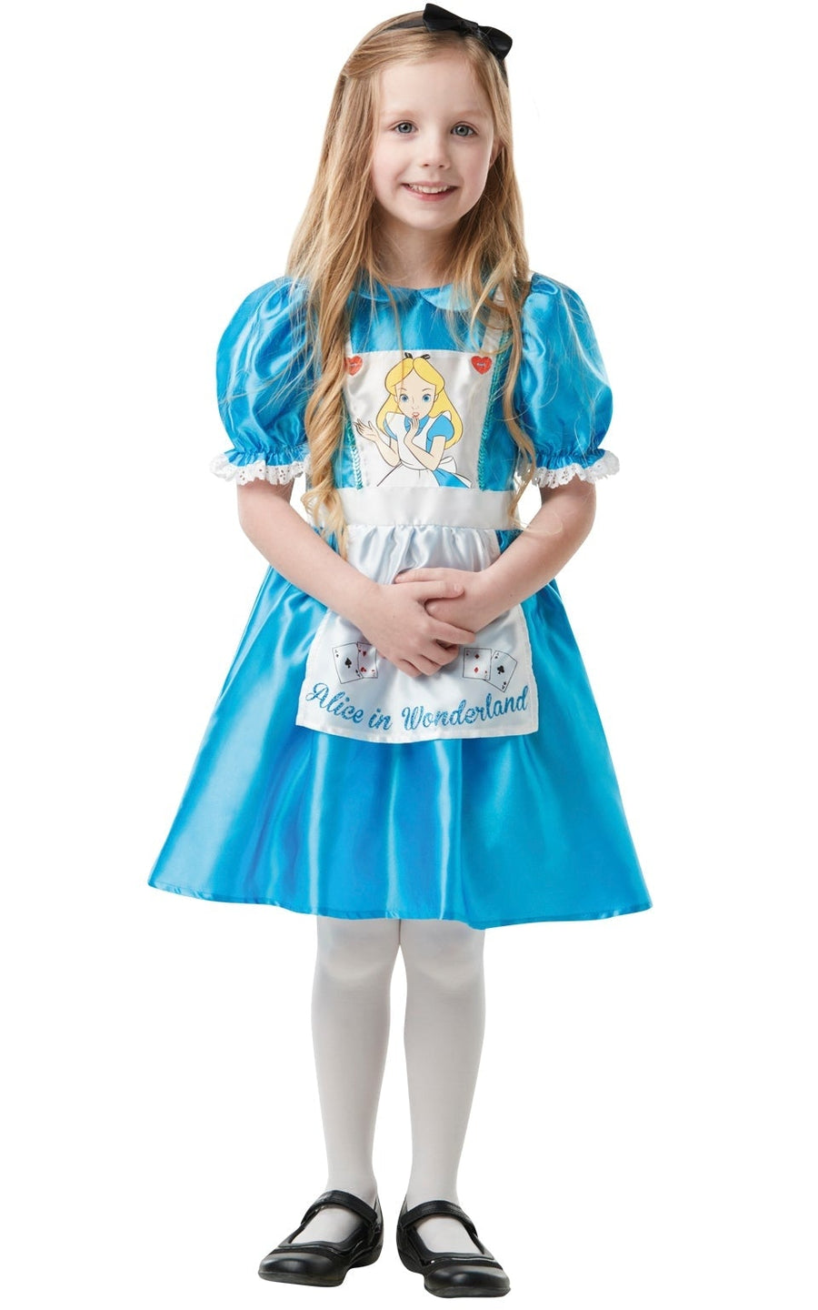 Alice In Wonderland Girls Costume Dress Headband_1