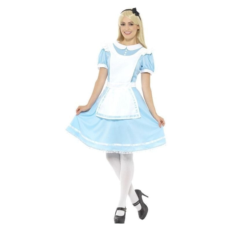 Alice In Wonderland Princess Costume Adult Blue Dress_2